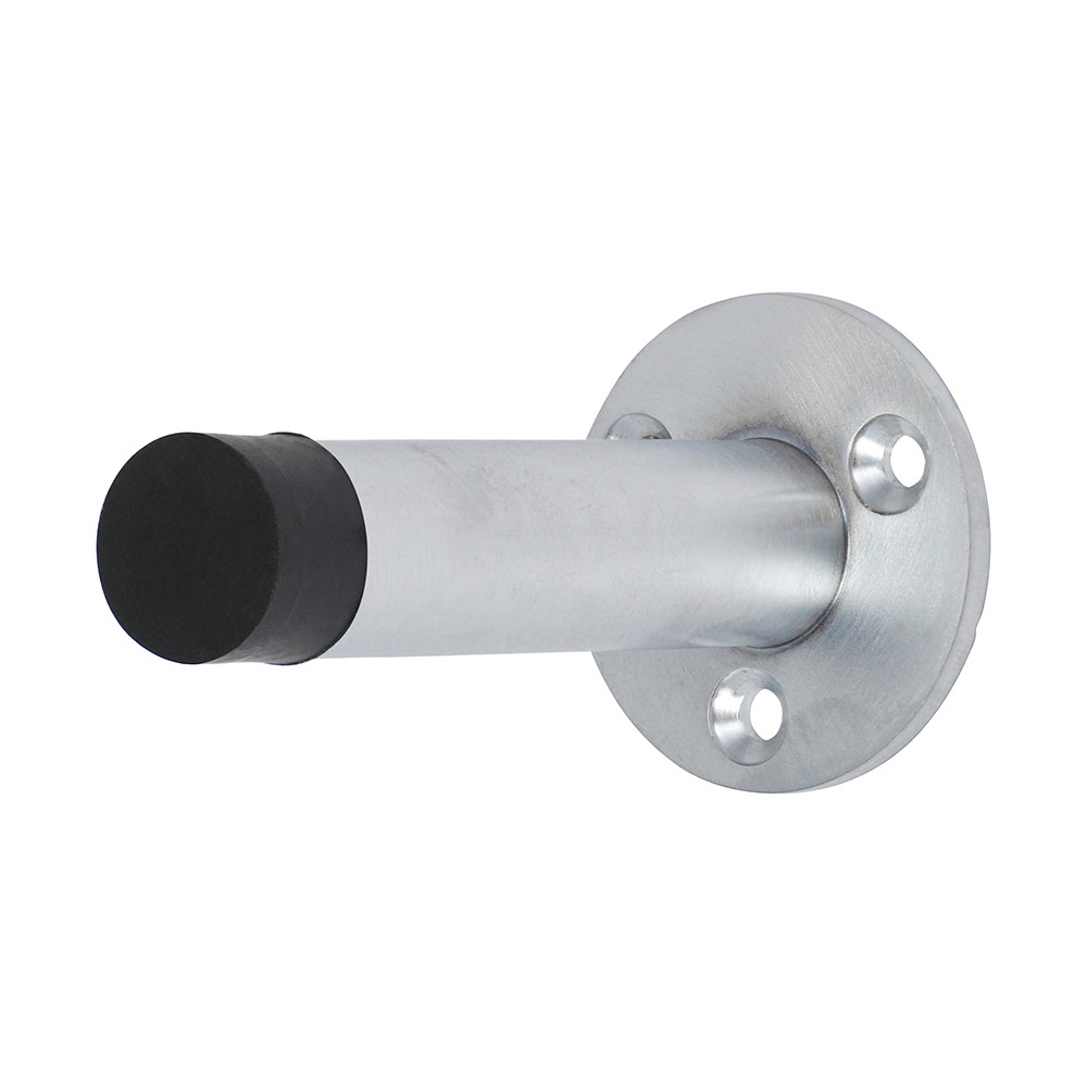 TIMCO Projection Door Stop - Satin Chrome 70mm