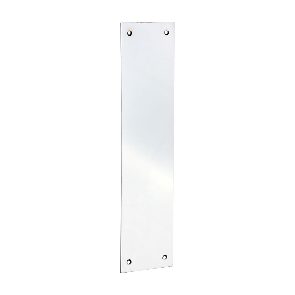 TIMCO Finger Plate Polished Chrome 305 x 76mm (1)
