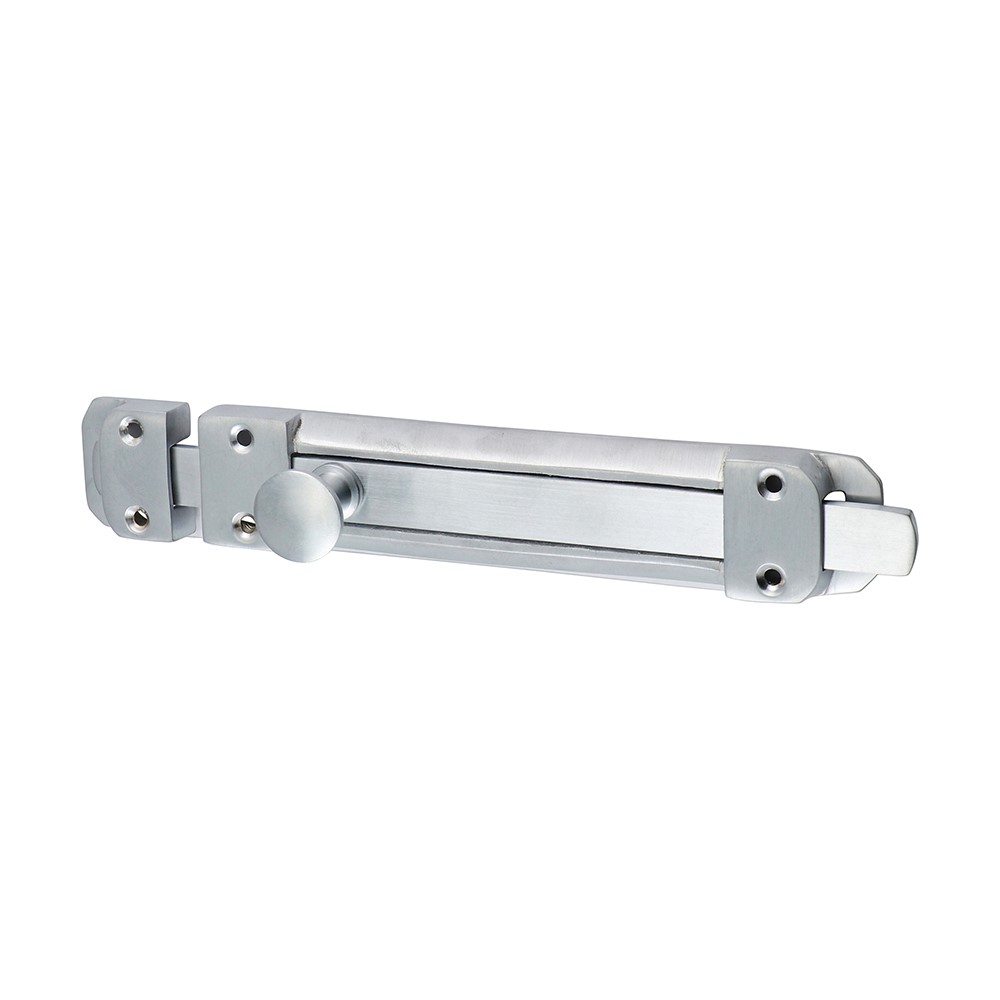 TIMCO Contract Flat Section Bolt - Satin Chrome 210 x 35mm