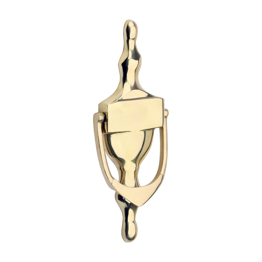 TIMCO Urn Door Knocker Polished Brass 166 x 60mm (1)
