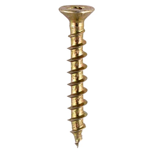 TIMCO Window Fabrication Screws - Countersunk with Ribs - PH - Single Thread - Gimlet Point 4.3 x 16mm (1000 Pack)
