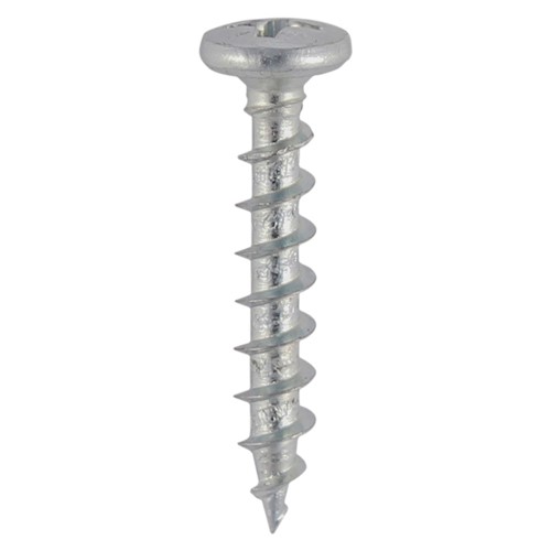 TIMCO Window Fabrication Screws - Friction Stay - Shallow Pan Countersunk - PH - Single Thread - Gimlet Tip - Stainless Steel 4.3 x 20mm (1000 Pack)