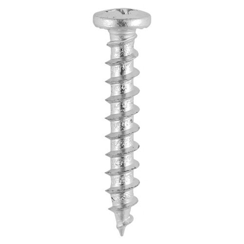 TIMCO Window Fabrication Screws - Friction Stay - Shallow Pan with Serrations - PH - Single Thread - Gimlet Tip - Stainless Steel 4.8 x 30mm (1000 Pack)