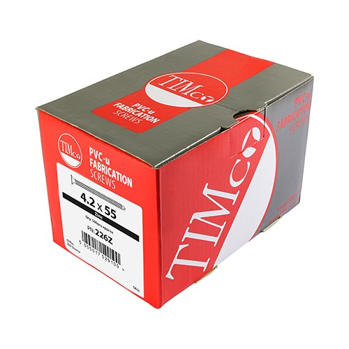 TIMCO Cill Screws - Bugle - PH - Self-Tapping Thread - Self-Drilling Point - Zinc 4.2 x 50mm (500 Pack)