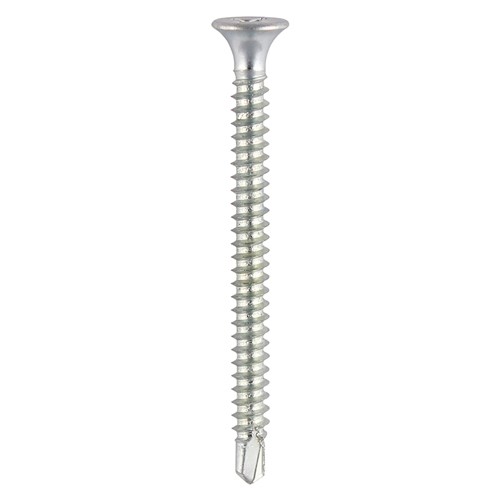 TIMCO Cill Screws - Bugle - PH - Self-Tapping Thread - Self-Drilling Point - Zinc 4.2 x 55mm (500 Pack)