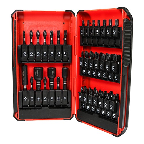 TIMCO Impact Driver Bit Set - Case 49 Pack (49 Pack)