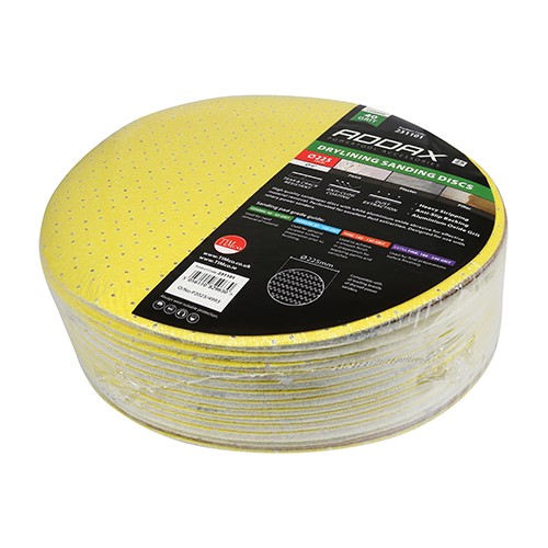 TIMCO Drylining Sanding Discs - 40 Grit 225mm (25 Pack)