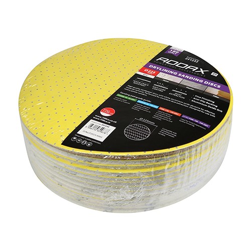 TIMCO Drylining Sanding Discs - 180 Grit 225mm (25 Pack)