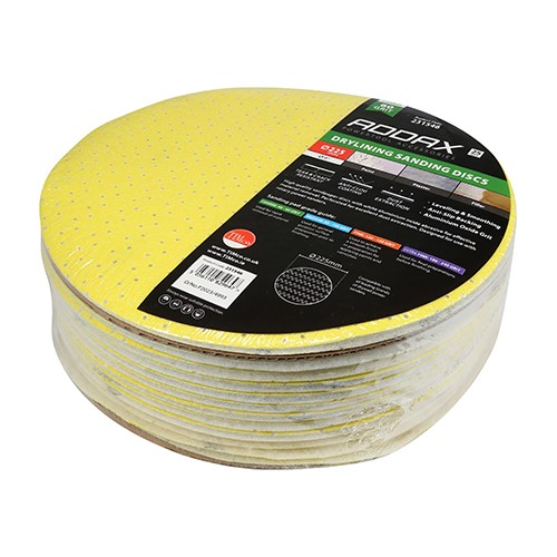 TIMCO Drylining Sanding Discs - 60 Grit 225mm (25 Pack)
