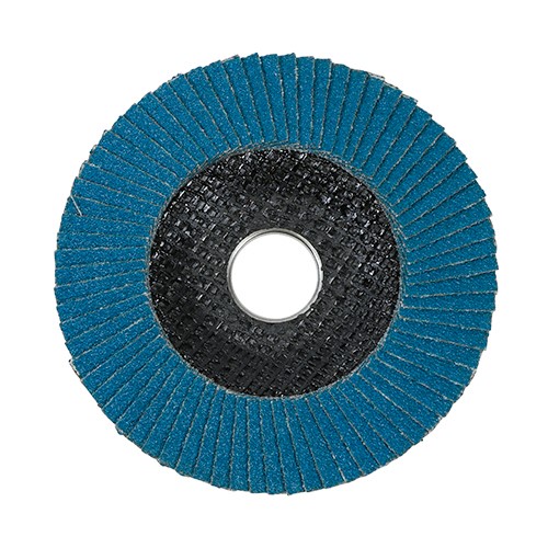 TIMCO Set of Flap Discs - Zirconium - Type 29 Conical - P60 Grit 115 x 22.23 (10 Pack)