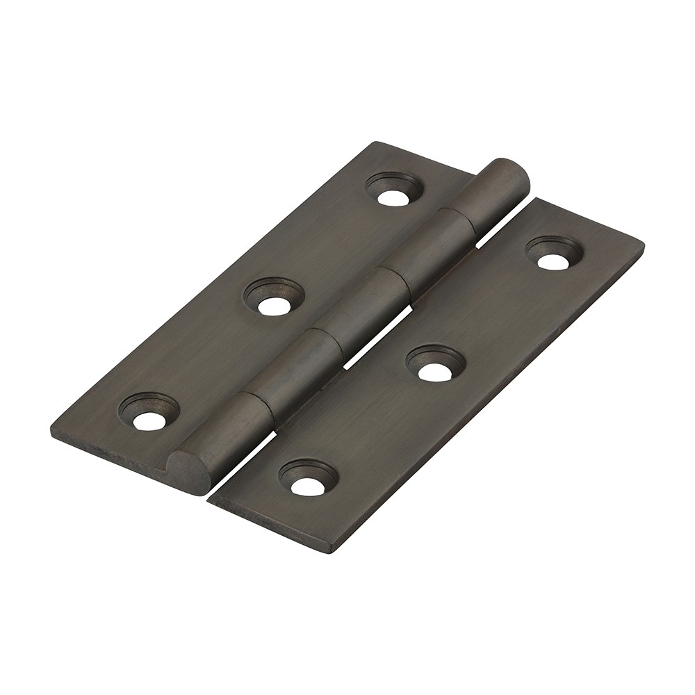 TIMCO Solid Drawn Hinge - Solid Brass - Bronze 75 x 40mm (2)