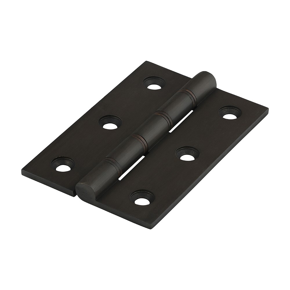 TIMCO Double Phosphor Bronze Washered Butt Hinge - Solid Brass - Bronze 76 x 50mm (2 Pack)