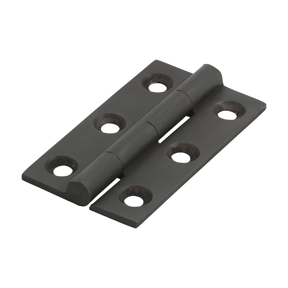 TIMCO Solid Drawn Hinge - Solid Brass - Bronze 50 x 28mm (2)