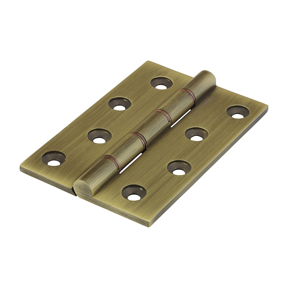 TIMCO Double Phosphor Bronze Washered Butt Hinge - Solid Brass - Bronze 102 x 67mm (2 Pack)