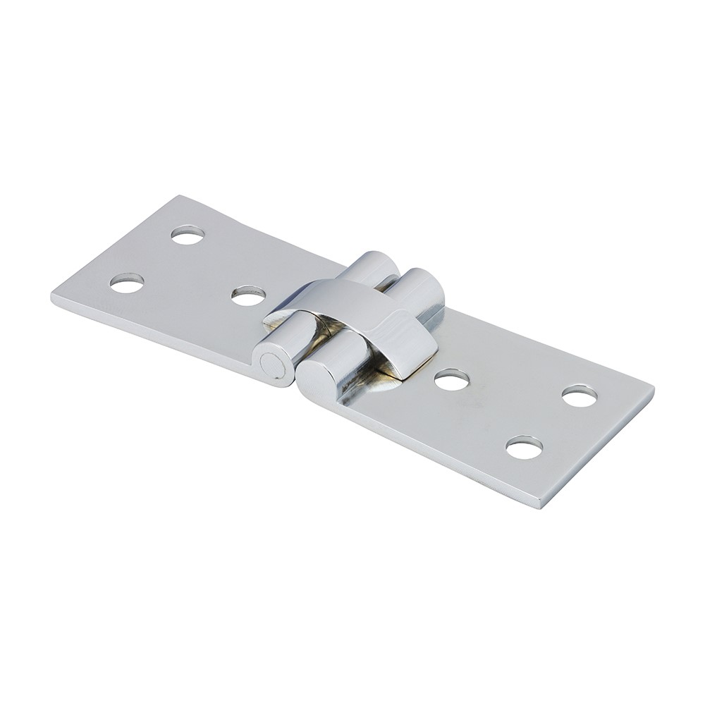 TIMCO Counterflap Hinge - Solid Brass - Polished Chrome 100 x 40mm (2 Pack)