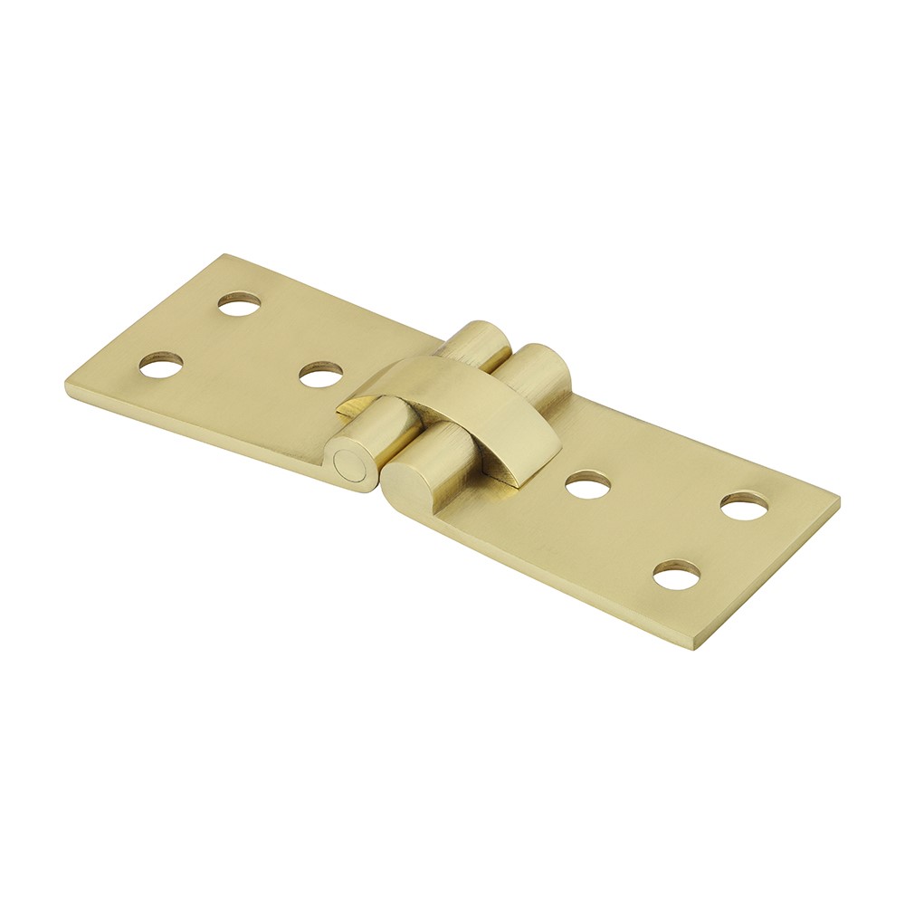 TIMCO Counterflap Hinge - Solid Brass - Polished Brass 100 x 40mm (2 Pack)