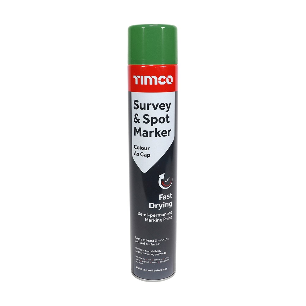 TIMCO Survey & Spot Marker - Green 750ml