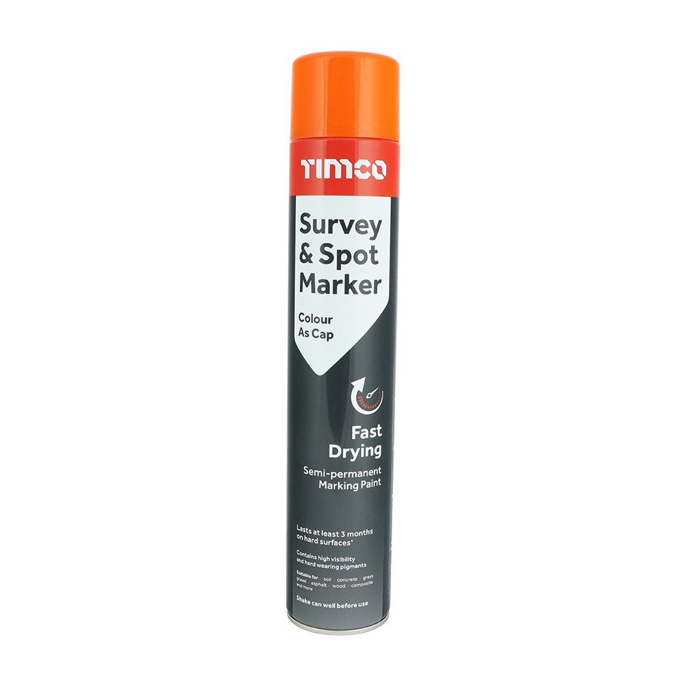 TIMCO Survey & Spot Marker - Orange 750ml