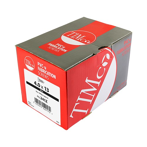 TIMCO Weather Bar Screws - Nipple Head - PH - Self-Tapping Thread - Self-Drilling Point - Zinc 4.0 x 13mm (1000 Pack)