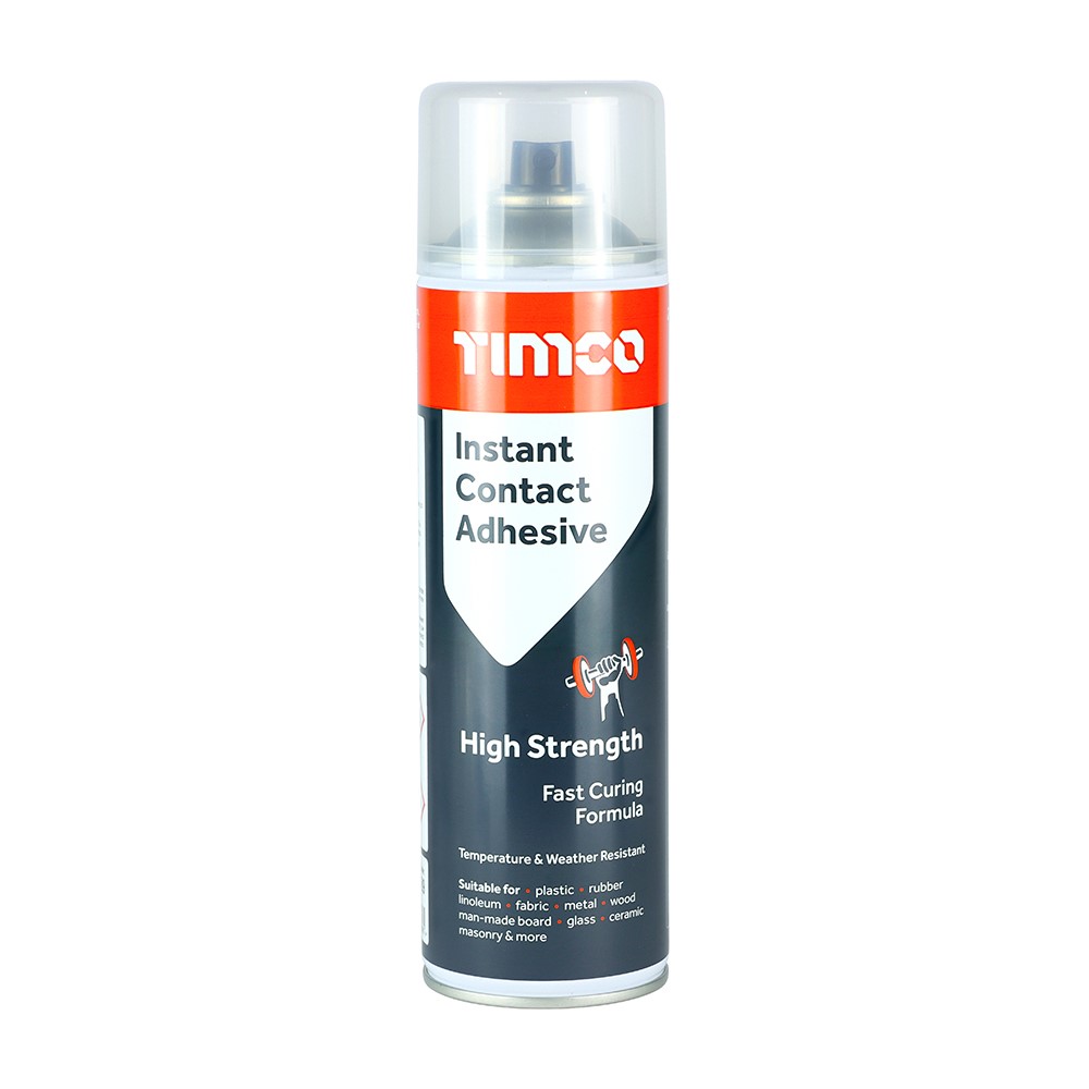 TIMCO Instant Contact Adhesive - Spray 500ml