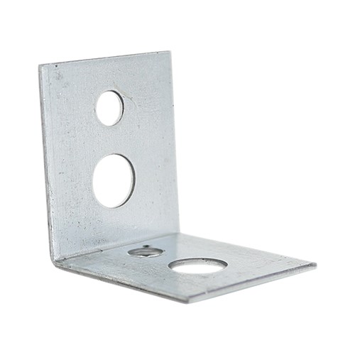 TIMCO Ceiling Angle Brackets - Galvanised 25 x 25 x 22 x 1mm (100 Pack)