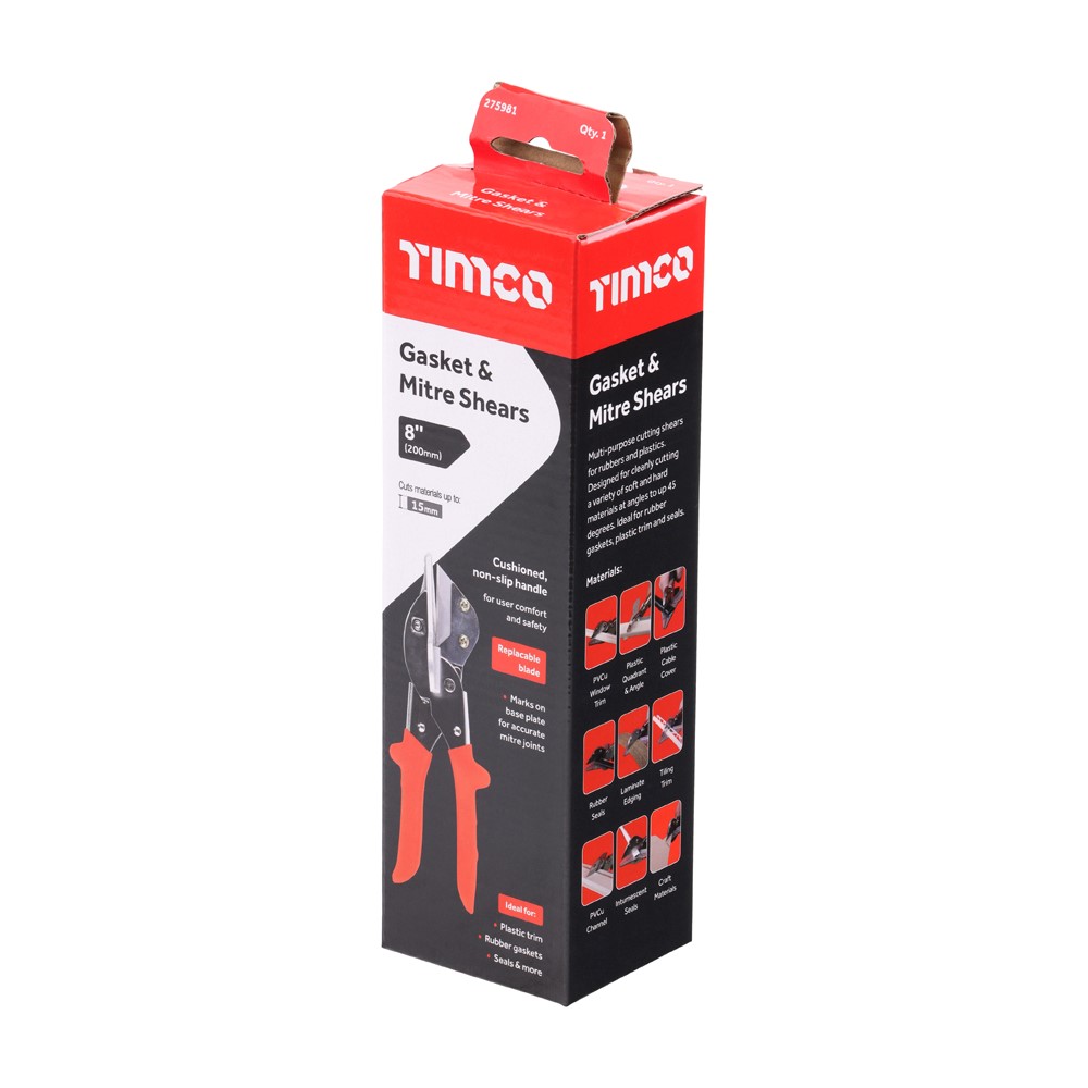 TIMCO Gasket & Mitre Shears - 8