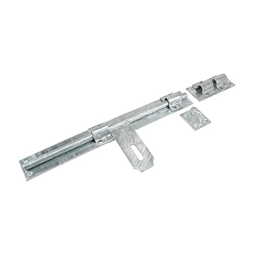 TIMCO Heavy Cross Pattern Door Bolt - Hot Dipped Galvanised 18