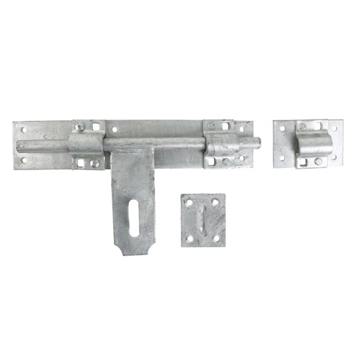 TIMCO Heavy Cross Pattern Door Bolt - Hot Dipped Galvanised 12