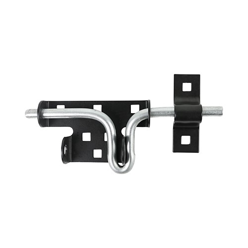 TIMCO Slide Action Padbolt - Black 7 5/16