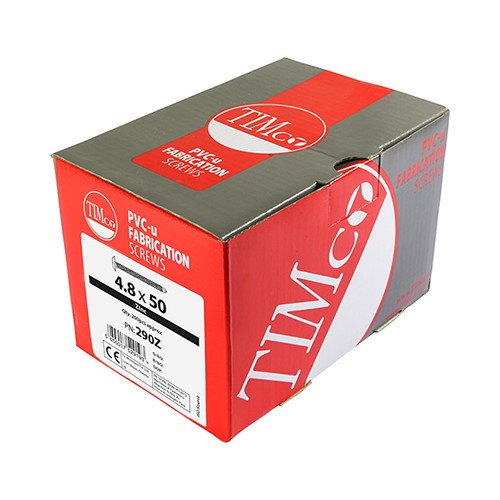 TIMCO Baypole Screws - Wafer Flange - PH - Self-Drilling Point - Zinc 4.8 x 60mm (200 Pack)