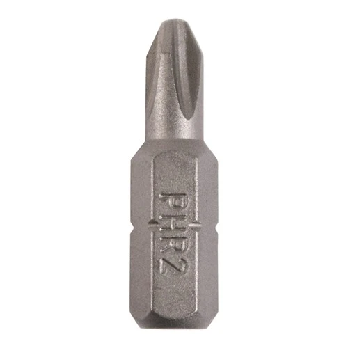 TIMCO S2 Driver Bits - PH No.2 x 25mm (100 Small Jar)