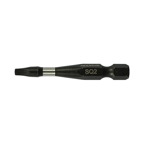 TIMCO Impact Driver Bits - SQ No.2 x 50mm (5 Handy Bit Pack)