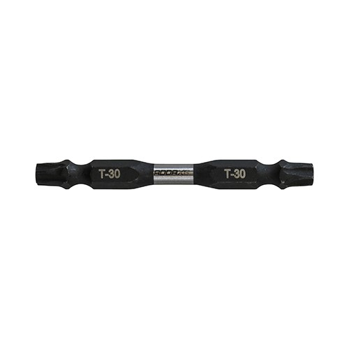 TIMCO Impact Driver Bits - TX - Double Ended TX30 x 65mm (2 Pack)