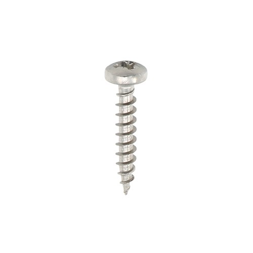 TIMCO Classic Multi-Purpose Screws - PZ - Pan Head - A2 Stainless Steel 3.5 x 16mm (200 Pack)