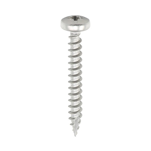 TIMCO Classic Multi-Purpose Screws - PZ - Pan Head - A2 Stainless Steel 3.5 x 25mm (200 Pack)