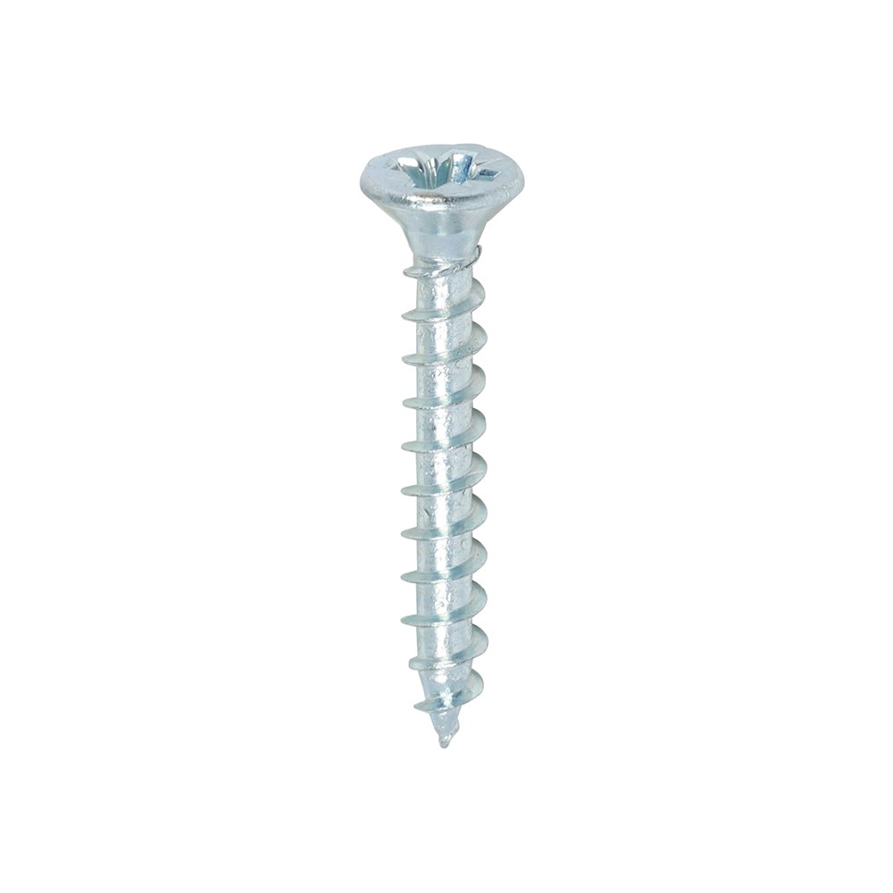 TIMCO Solo Woodscrews - PZ -Zinc 3.5 x 25mm (200 Pack)