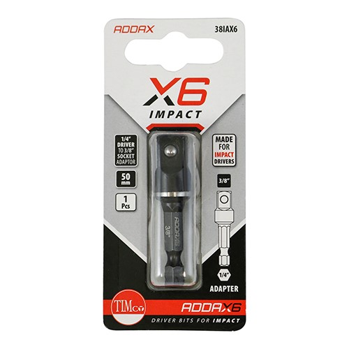 TIMCO Impact Adaptor 3/8