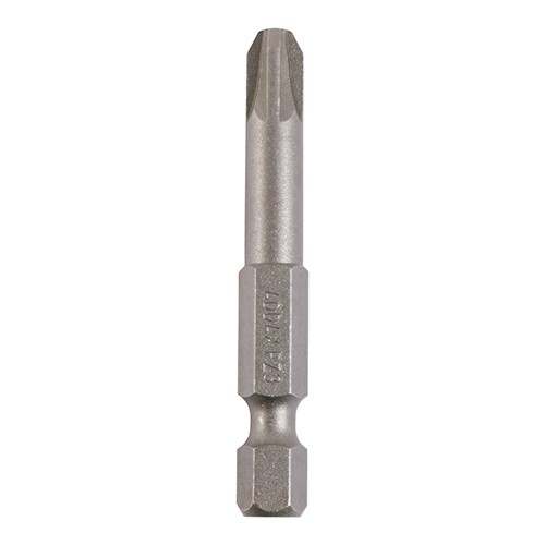 TIMCO S2 Driver Bits - PZ No.3 x 50mm (5 Pack)