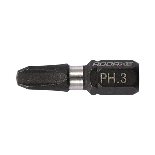 TIMCO Impact Driver Bits - PH No.3 x 25mm (10 Handy Bit Pack)