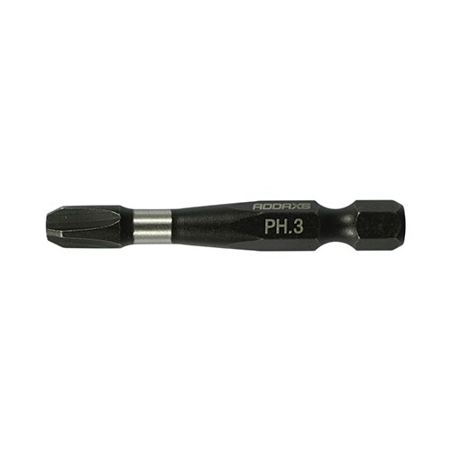TIMCO Impact Driver Bits - PH No.3 x 50mm (5 Handy Bit Pack)