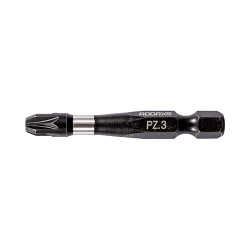 TIMCO Impact Driver Bits - PZ No.3 x 50mm (5 Handy Bit Pack)