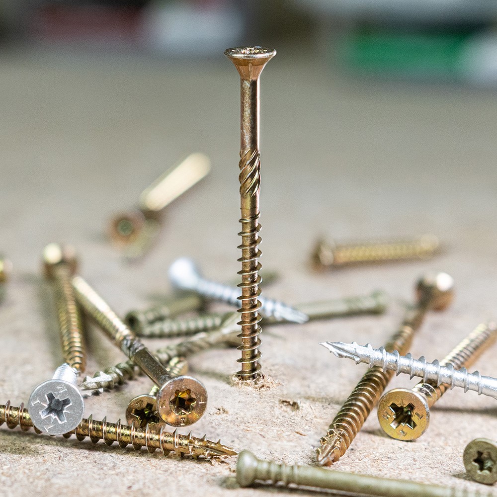 TIMCO C2 Strong-Fix Multi-Purpose Premium Screws - Industry Pack - PZ - 4.0 x 40mm (1000 Pack)
