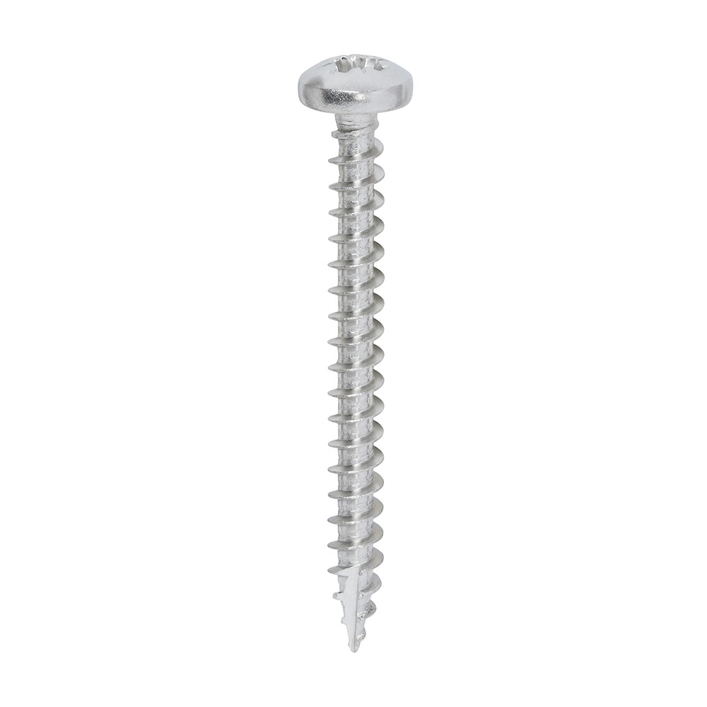 TIMCO Classic Multi-Purpose Screws - PZ - Pan Head - A2 Stainless Steel 4.0 x 40mm (200 Pack)