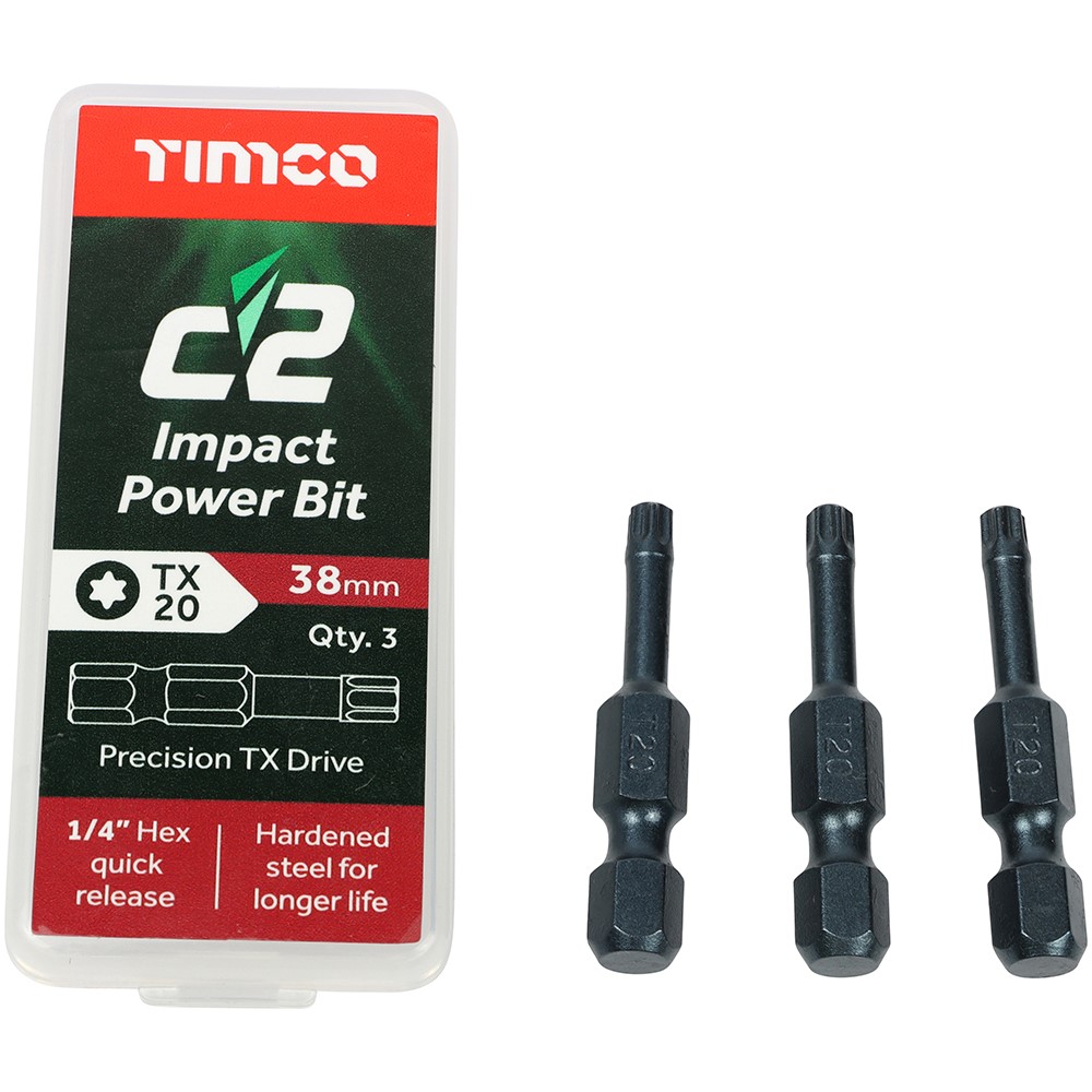 TIMCO C2 Clamp-Fix Premium Clamping Multi-Purpose Screws - TX - 4.0 x 50mm (800 Pack)