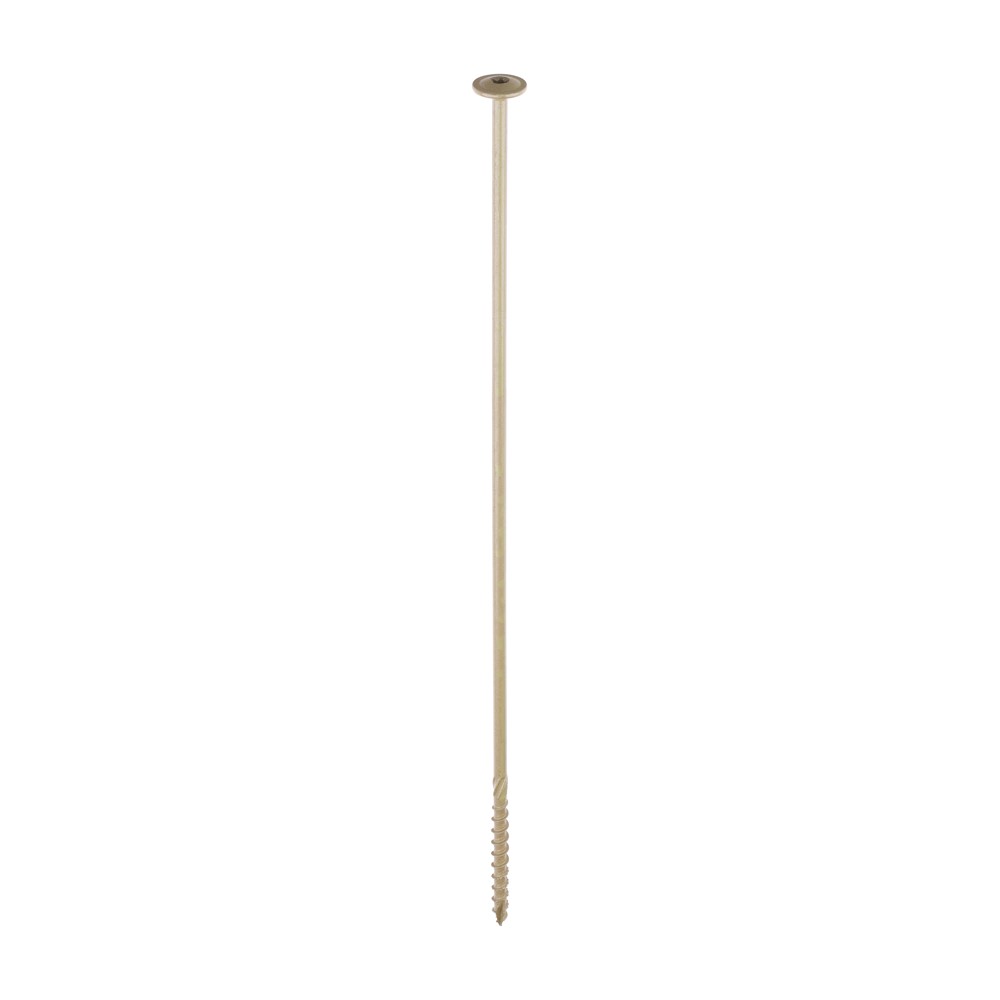 TIMCO Wafer Head Timber Screws Green 8.0 x 400mm (4 Pack)
