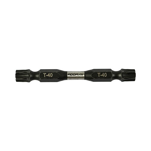 TIMCO Impact Driver Bits - TX - Double Ended TX40 x 65mm (2 Pack)