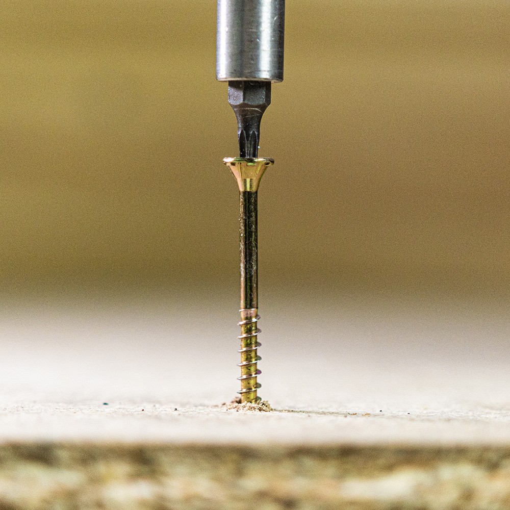 TIMCO C2 Floor-Fix Flooring & MDF Screws - TX - Reduced Countersunk 4.2 x 55mm (250 Pack)
