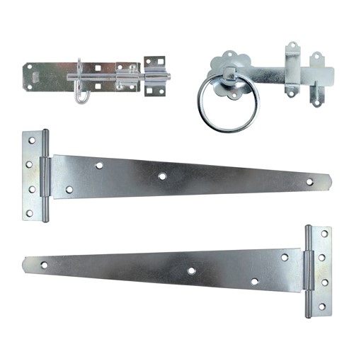 TIMCO Side Gate Kit - Ring Latch - Zinc 18