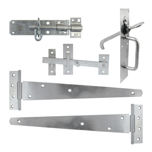 TIMCO Side Gate Kit - Suffolk Latch - Hot Dipped Galvanised 18