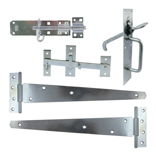 TIMCO Side Gate Kit - Suffolk Latch - Zinc 18